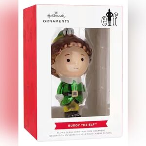 Hallmark Buddy the Elf Ornament - Green and Brown